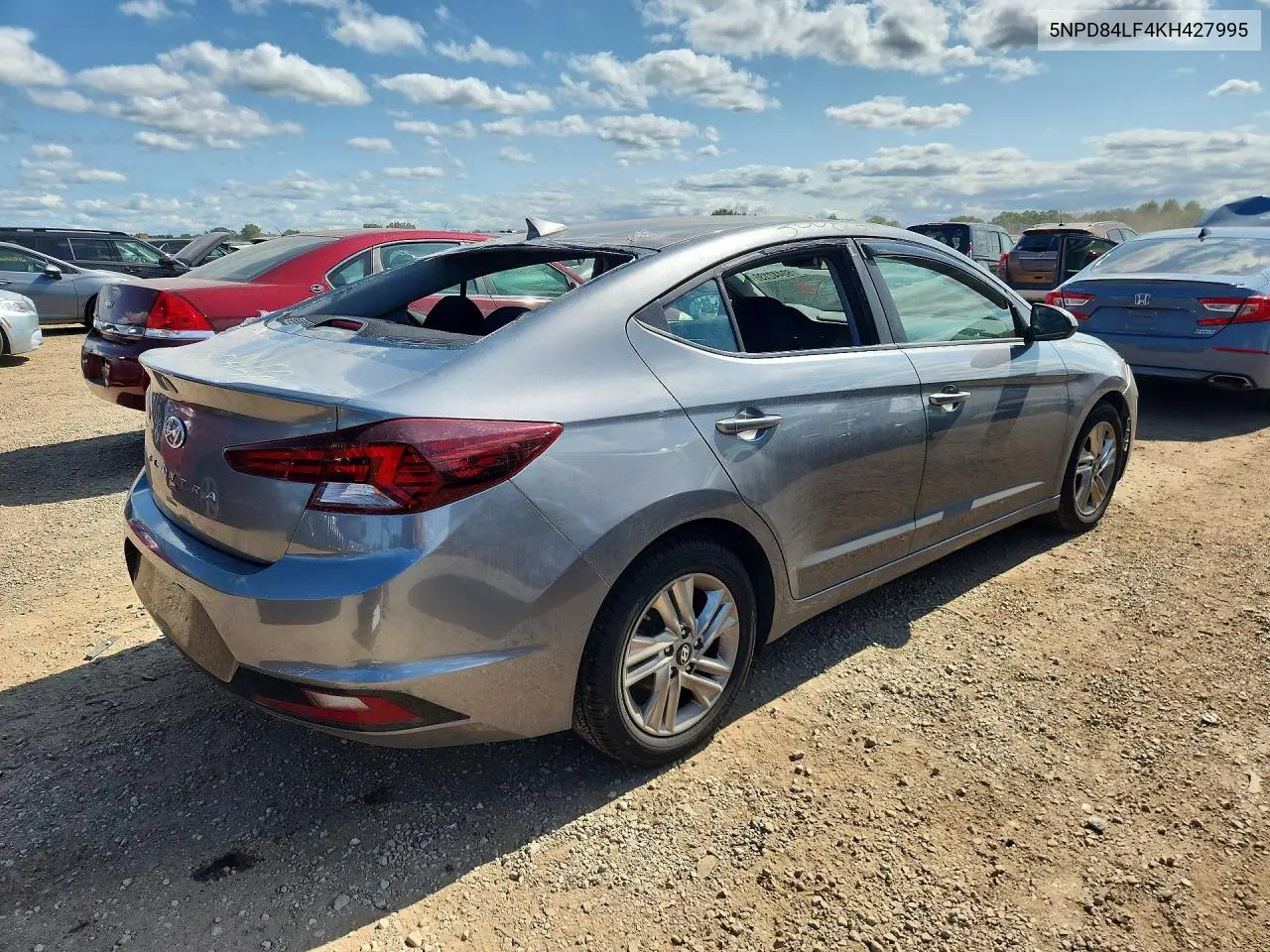2019 Hyundai Elantra Sel VIN: 5NPD84LF4KH427995 Lot: 60442136