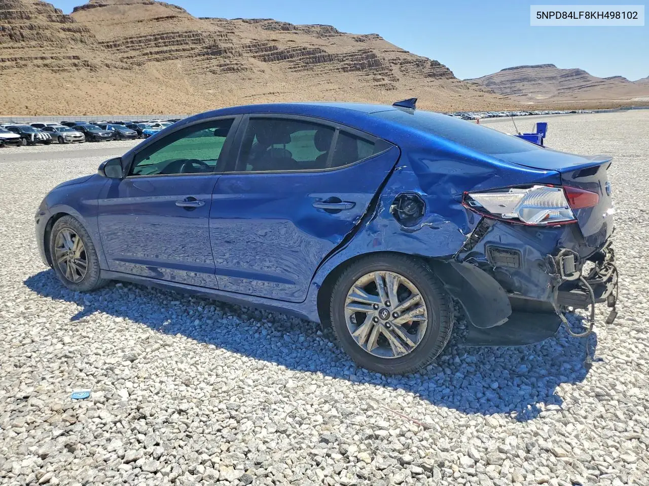 2019 Hyundai Elantra Sel VIN: 5NPD84LF8KH498102 Lot: 60490926