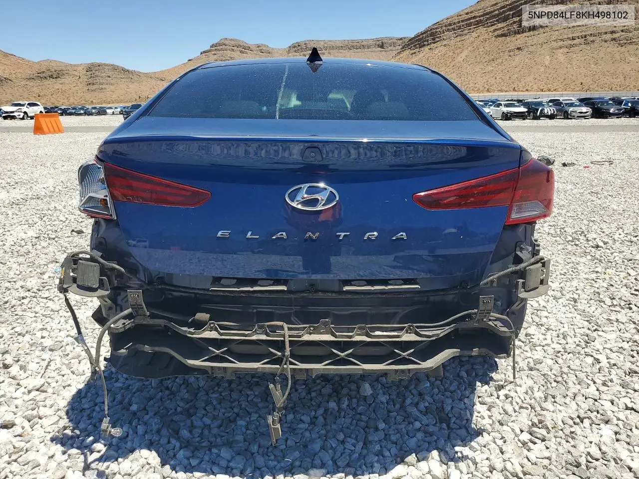 2019 Hyundai Elantra Sel VIN: 5NPD84LF8KH498102 Lot: 60490926