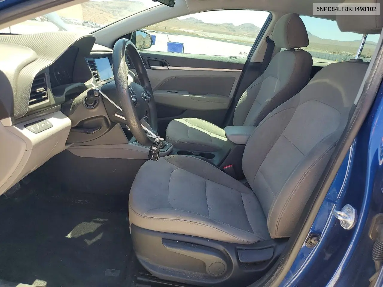 2019 Hyundai Elantra Sel VIN: 5NPD84LF8KH498102 Lot: 60490926
