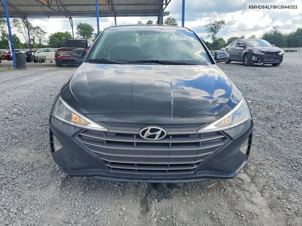 2019 Hyundai Elantra Sel VIN: KMHD84LF8KU844053 Lot: 61478166