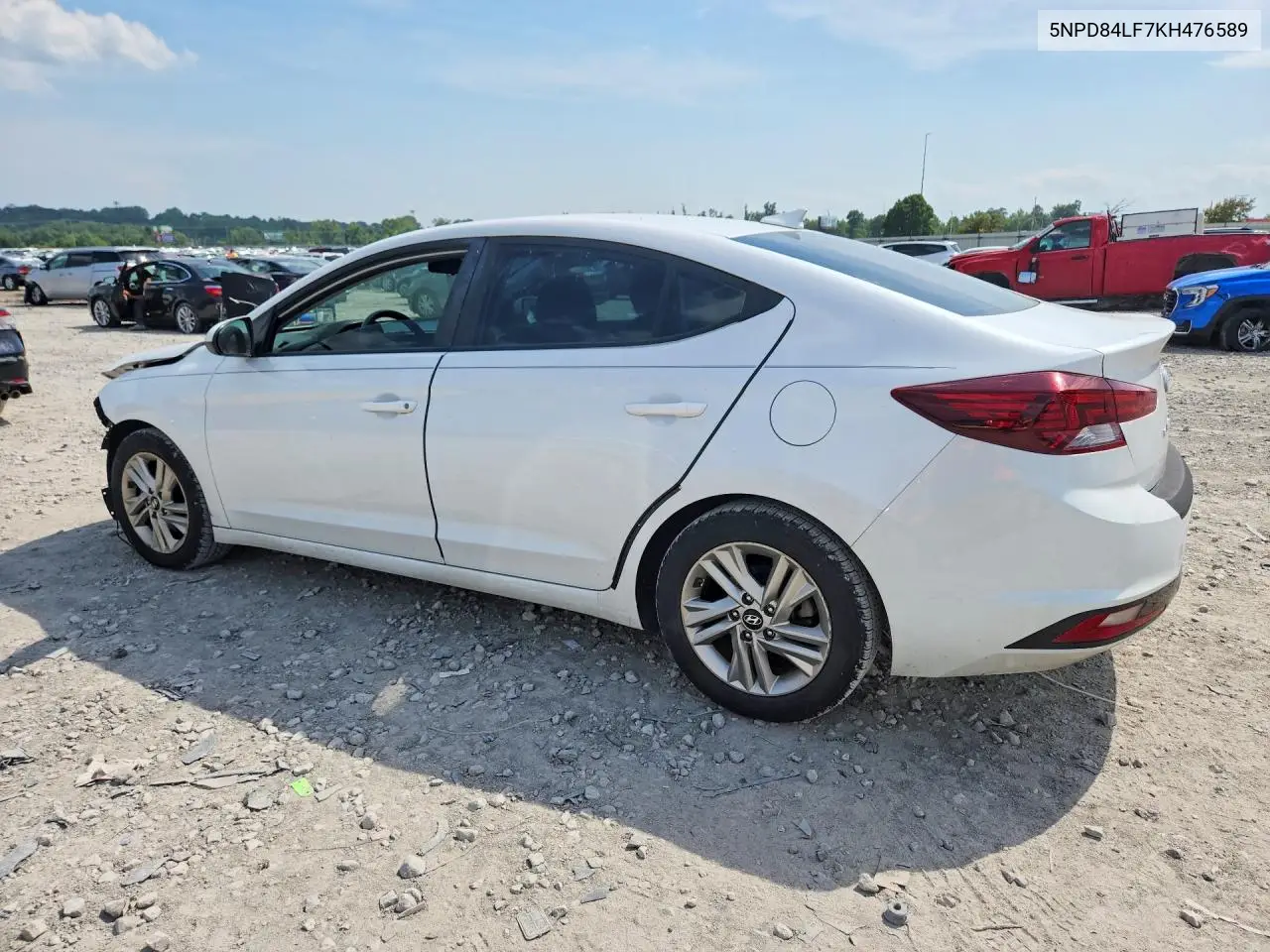 2019 Hyundai Elantra Sel VIN: 5NPD84LF7KH476589 Lot: 61509326