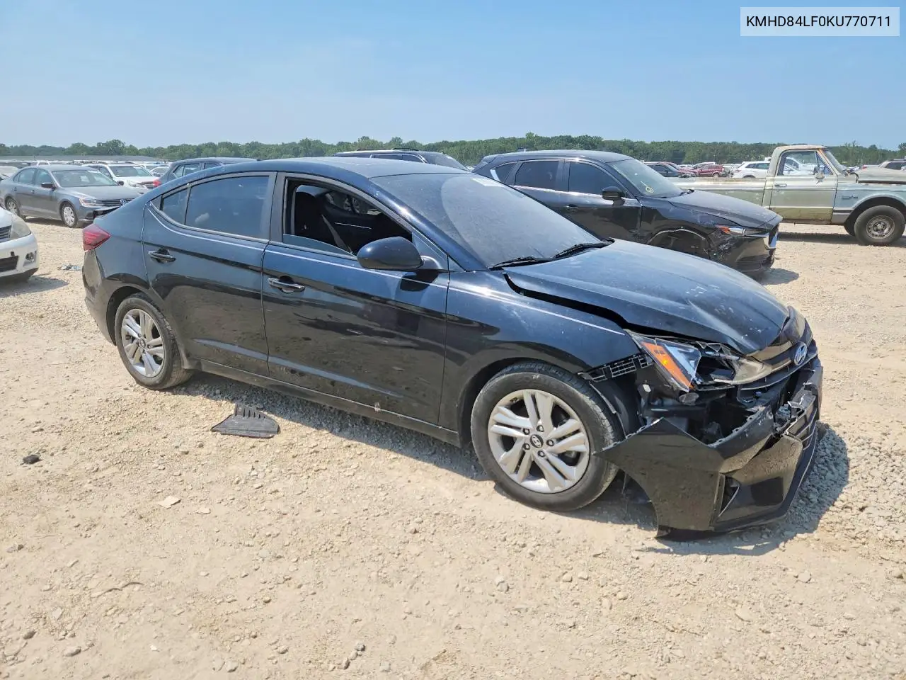 2019 Hyundai Elantra Value Edition VIN: KMHD84LF0KU770711 Lot: 61809406