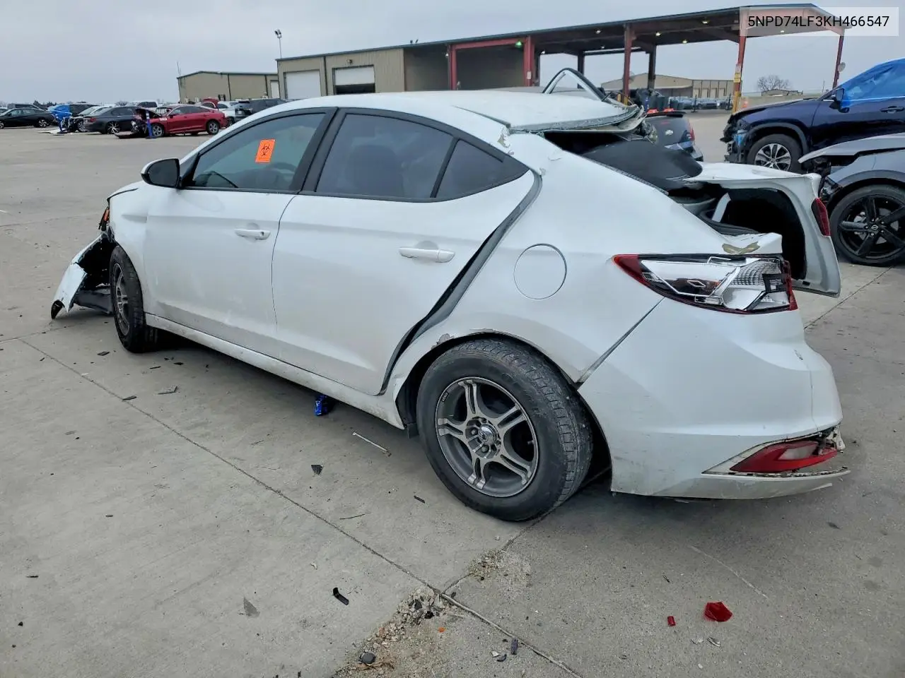 2019 Hyundai Elantra Se VIN: 5NPD74LF3KH466547 Lot: 74352795
