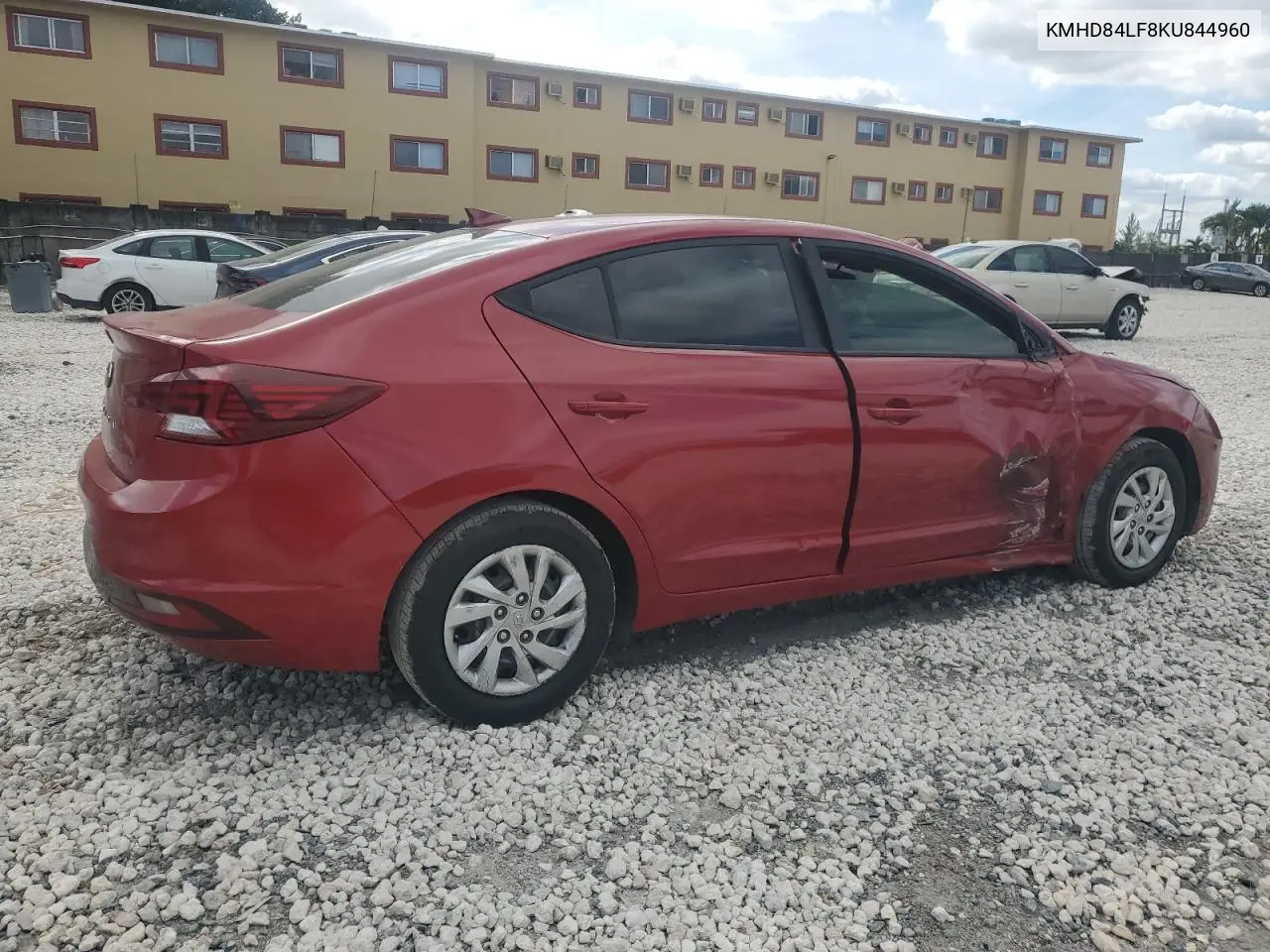 KMHD84LF8KU844960 2019 Hyundai Elantra Sel