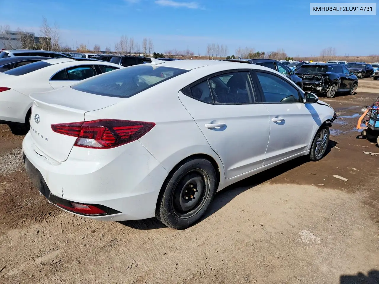KMHD84LF2LU914731 2020 Hyundai Elantra