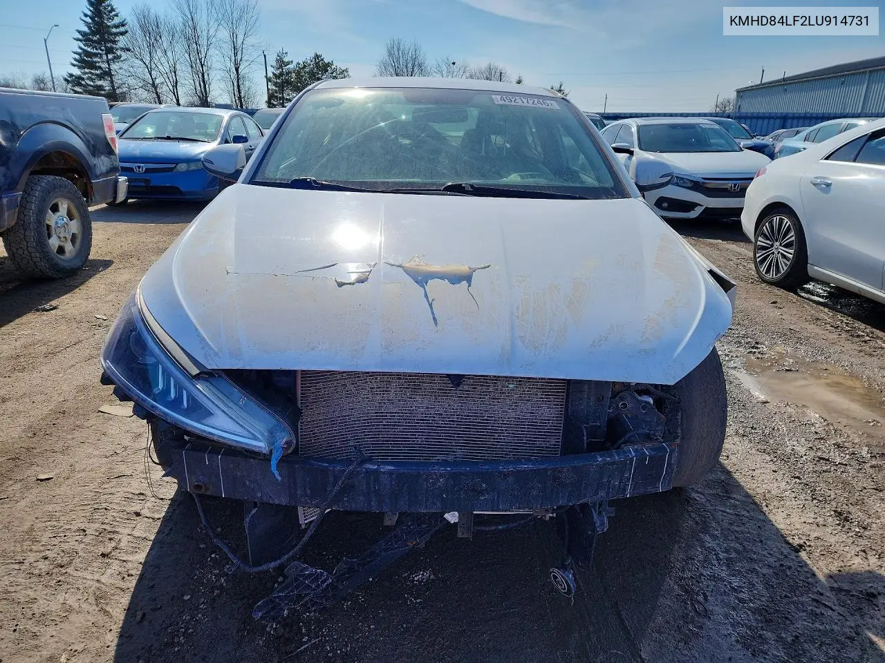 KMHD84LF2LU914731 2020 Hyundai Elantra