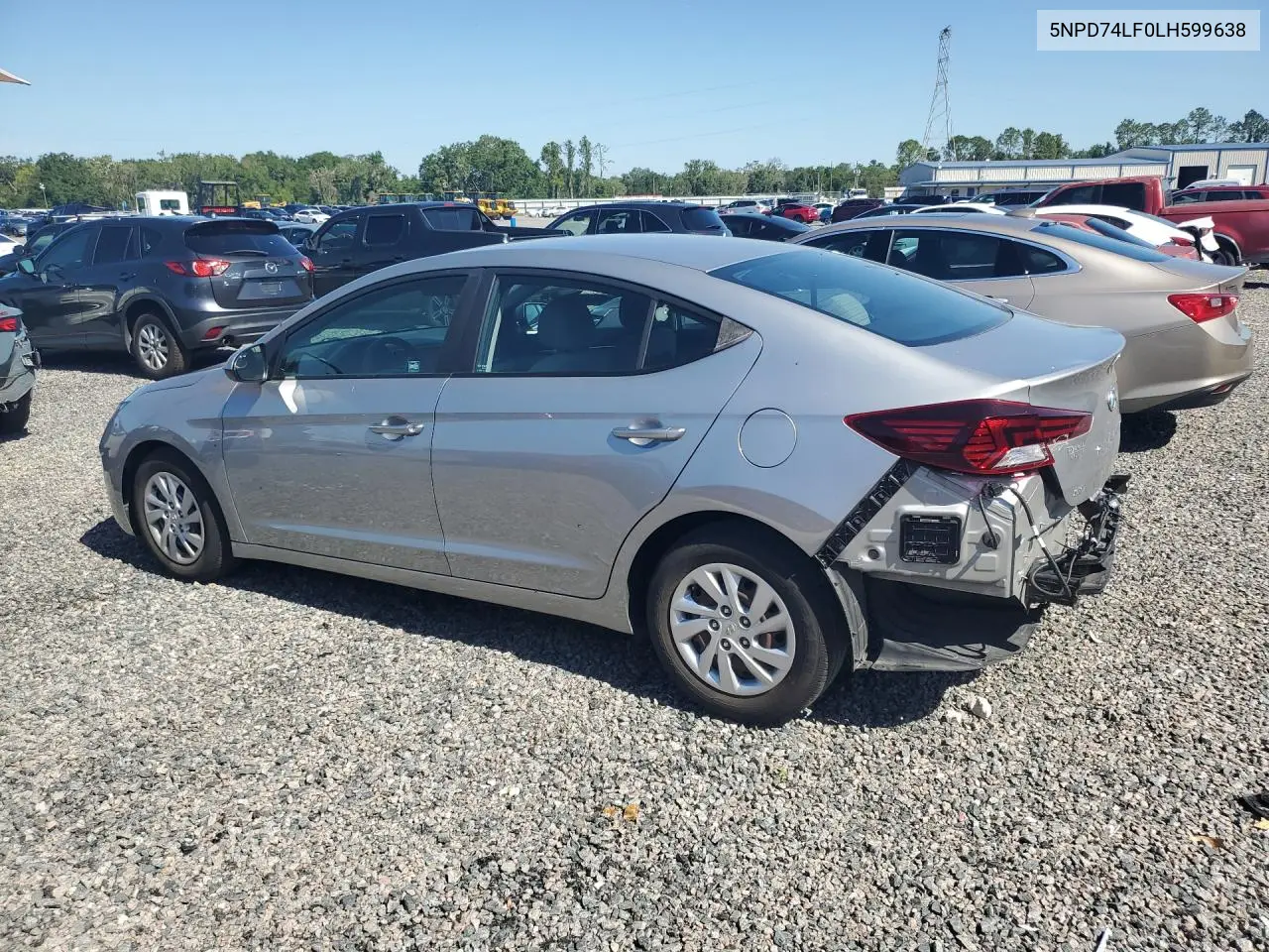 5NPD74LF0LH599638 2020 Hyundai Elantra