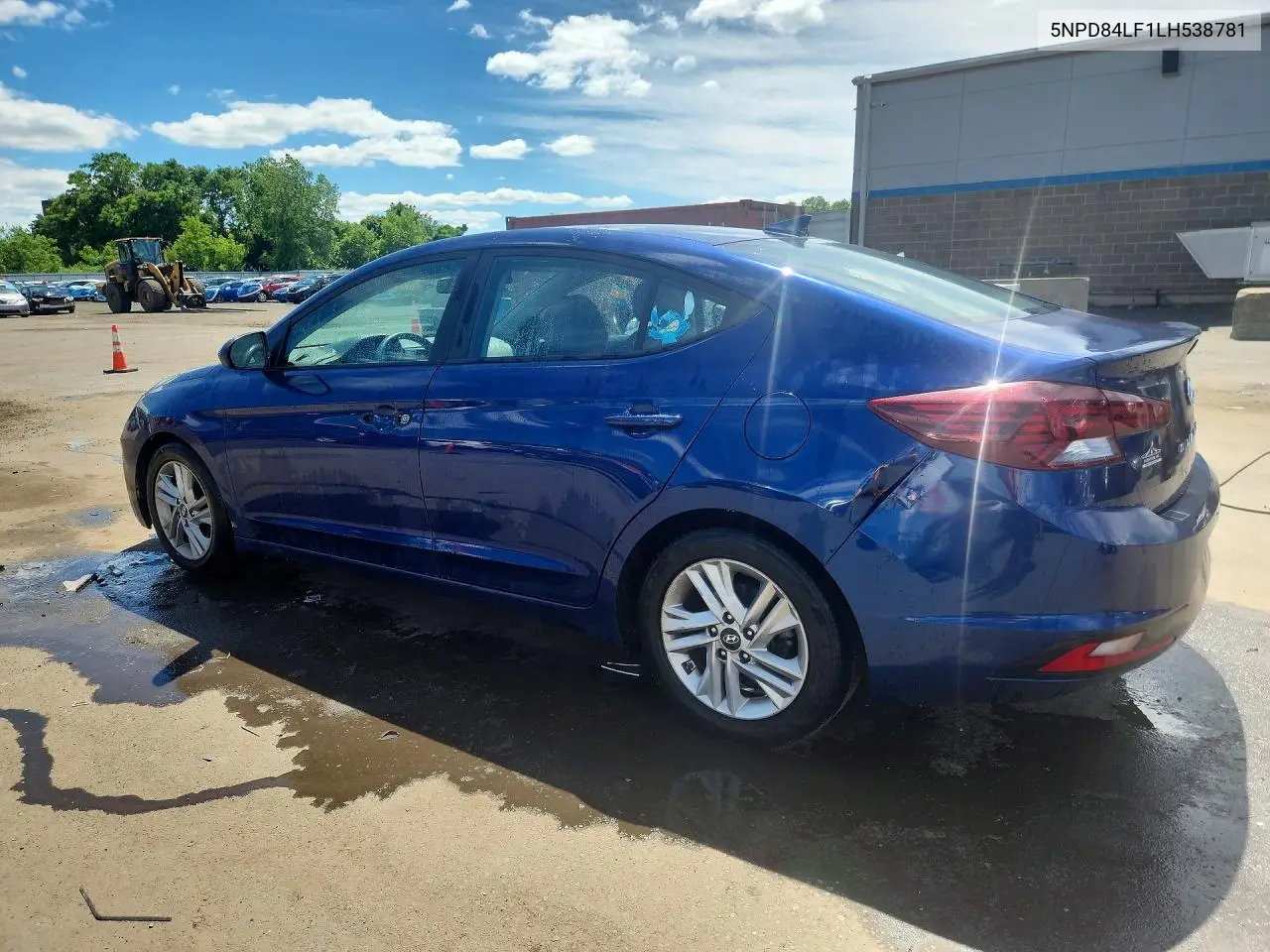 2020 Hyundai Elantra Sel VIN: 5NPD84LF1LH538781 Lot: 56967746