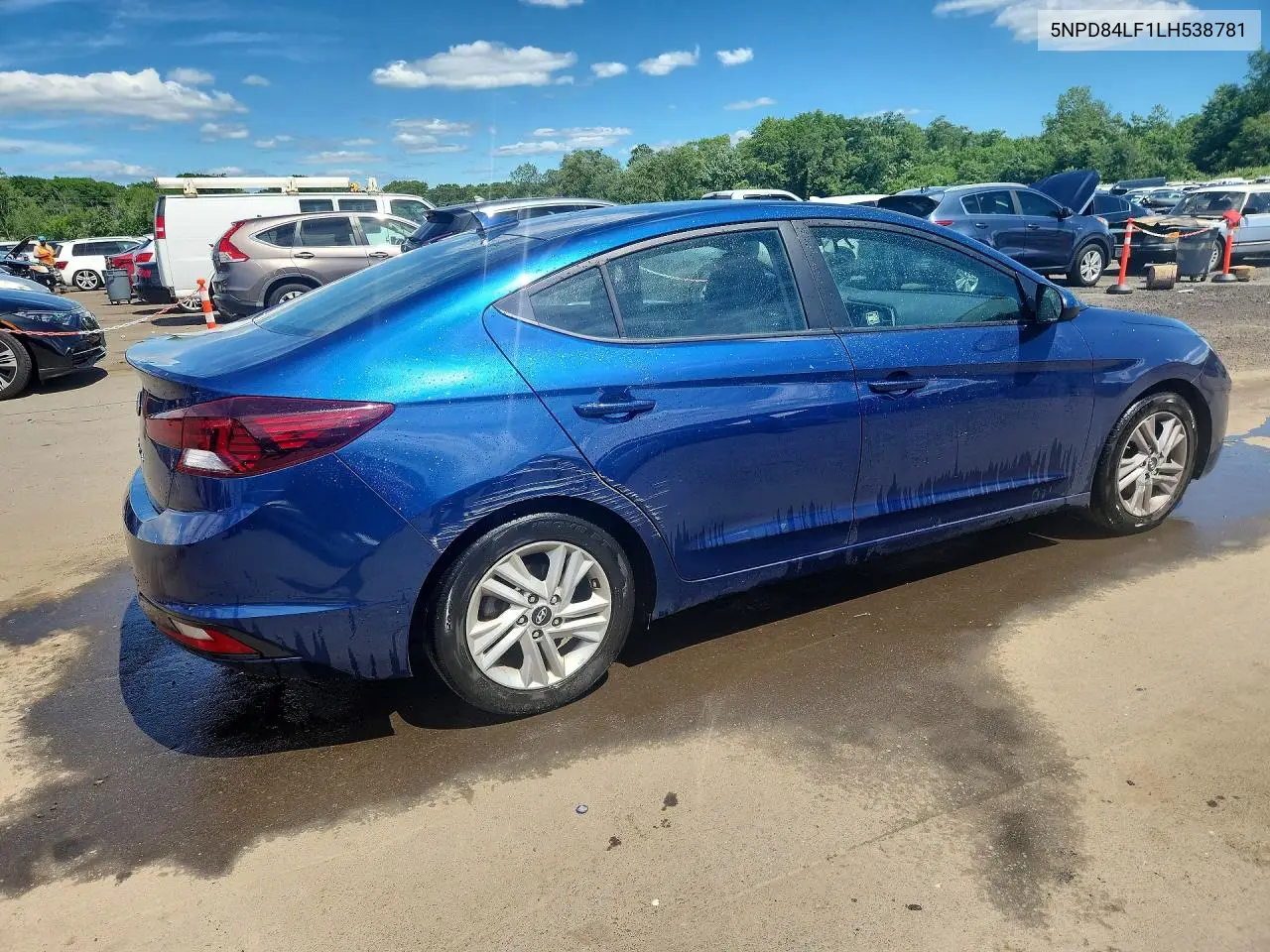 2020 Hyundai Elantra Sel VIN: 5NPD84LF1LH538781 Lot: 56967746
