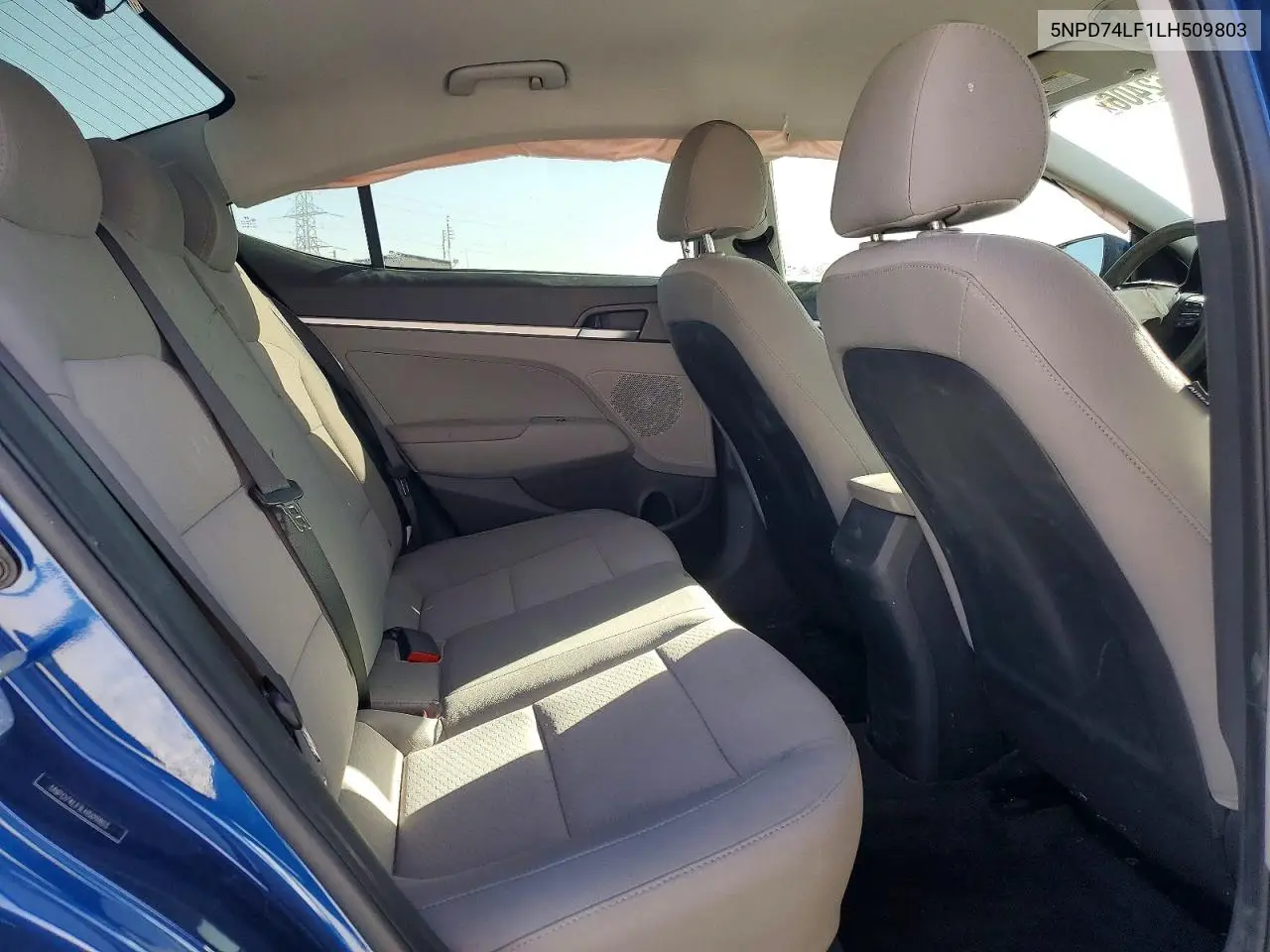 2020 Hyundai Elantra Se VIN: 5NPD74LF1LH509803 Lot: 57162406