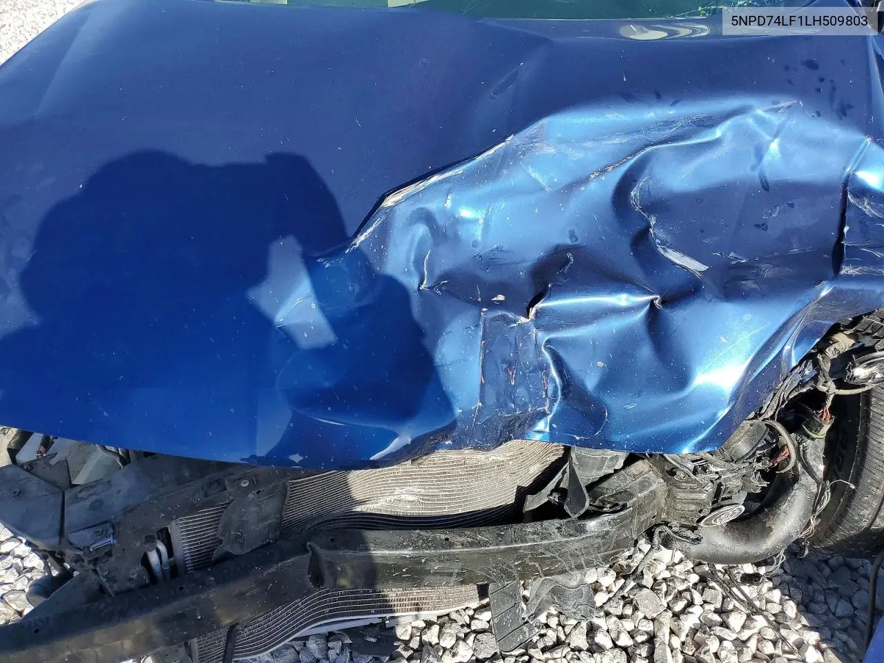 2020 Hyundai Elantra Se VIN: 5NPD74LF1LH509803 Lot: 57162406