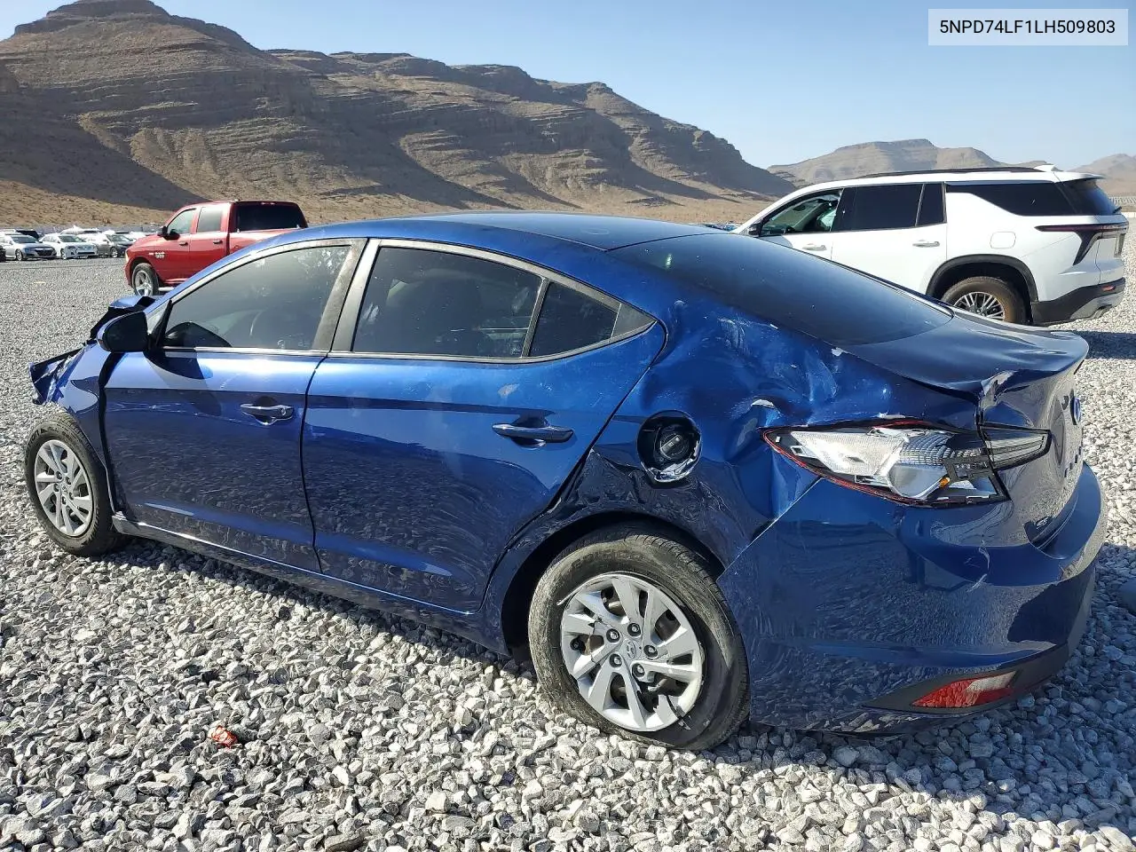 2020 Hyundai Elantra Se VIN: 5NPD74LF1LH509803 Lot: 57162406