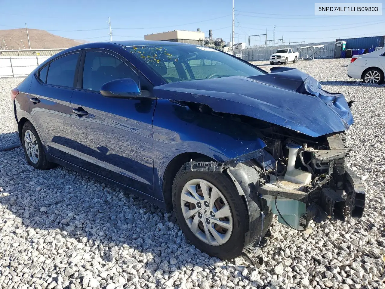 2020 Hyundai Elantra Se VIN: 5NPD74LF1LH509803 Lot: 57162406