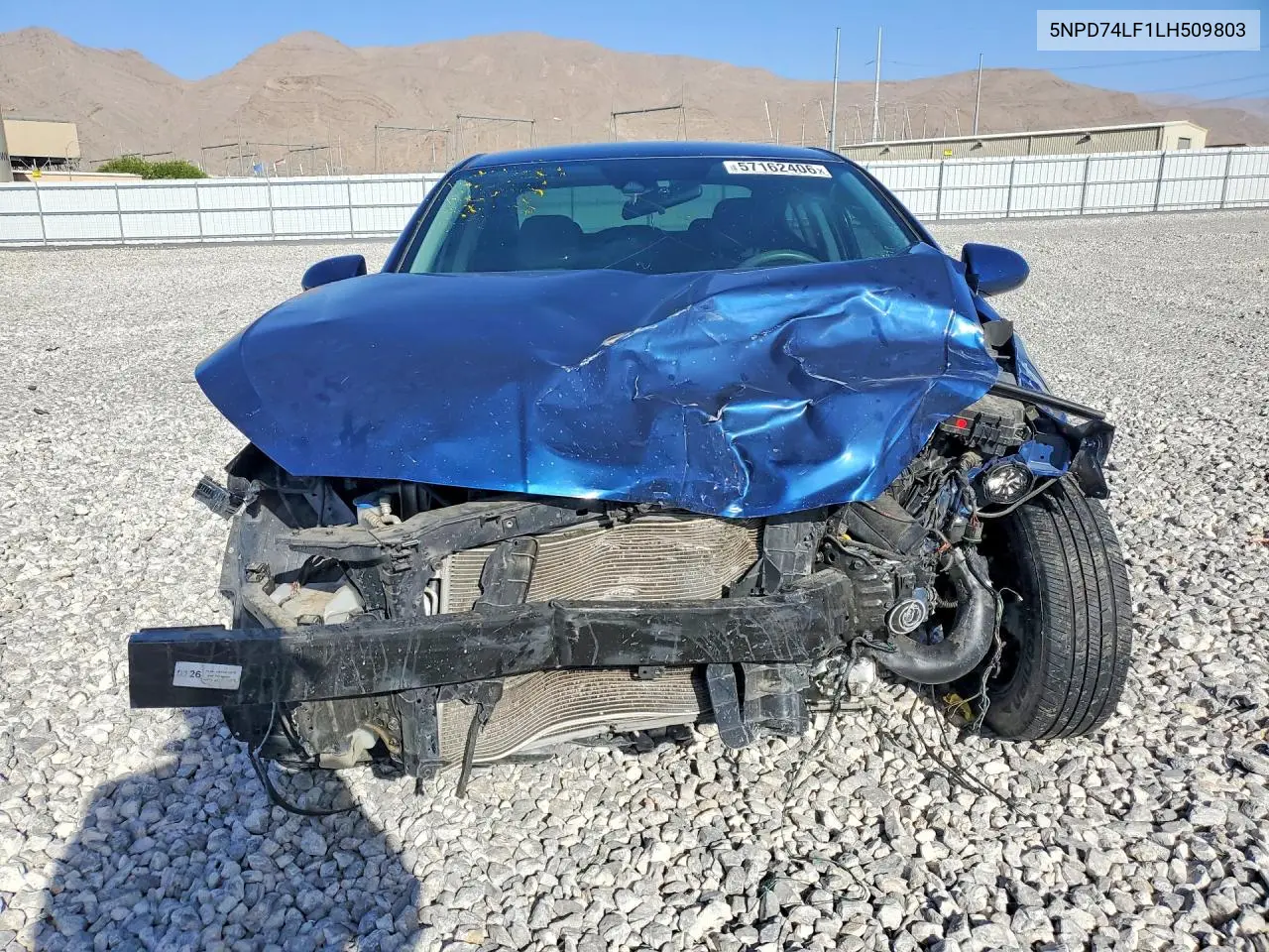 2020 Hyundai Elantra Se VIN: 5NPD74LF1LH509803 Lot: 57162406