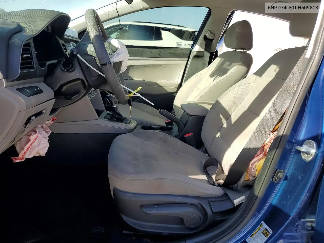 2020 Hyundai Elantra Se VIN: 5NPD74LF1LH509803 Lot: 57162406