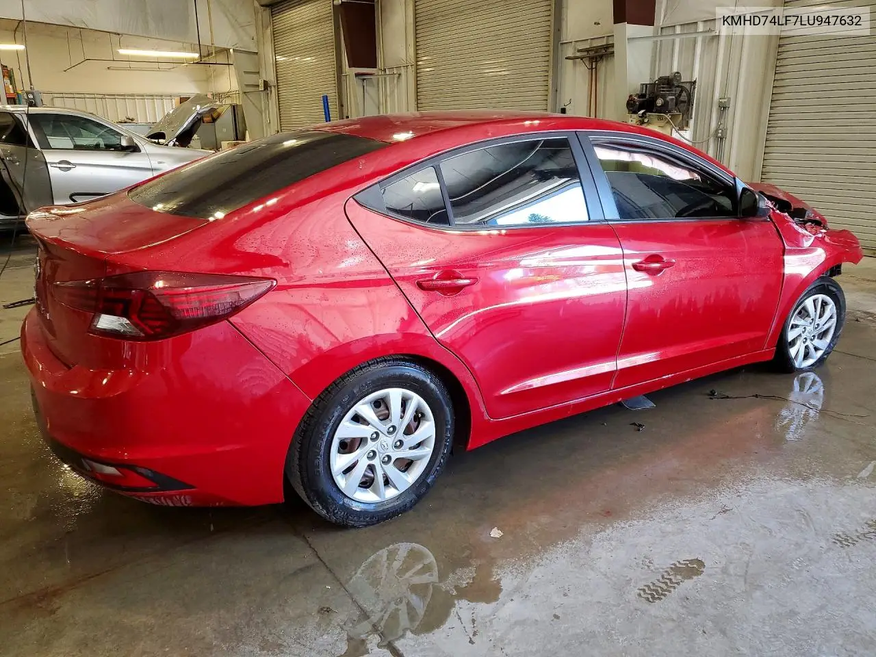 2020 Hyundai Elantra Se VIN: KMHD74LF7LU947632 Lot: 57236816