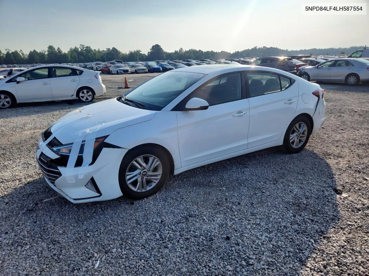 2020 Hyundai Elantra Value Edition VIN: 5NPD84LF4LH587554 Lot: 61302216