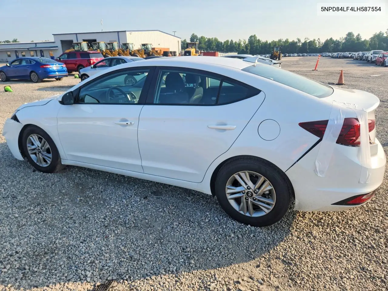 2020 Hyundai Elantra Value Edition VIN: 5NPD84LF4LH587554 Lot: 61302216