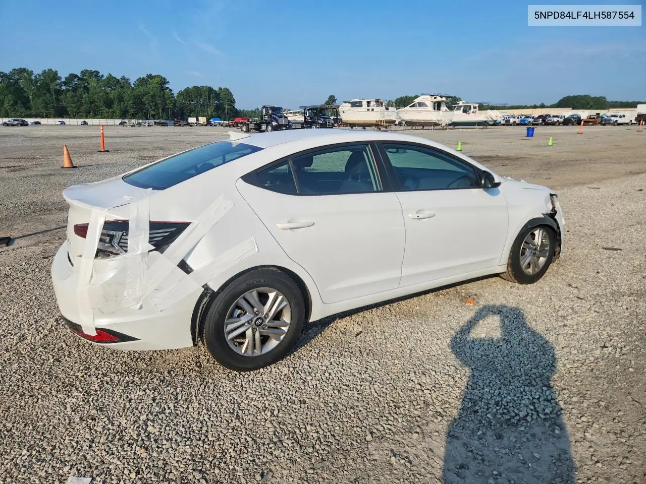2020 Hyundai Elantra Value Edition VIN: 5NPD84LF4LH587554 Lot: 61302216
