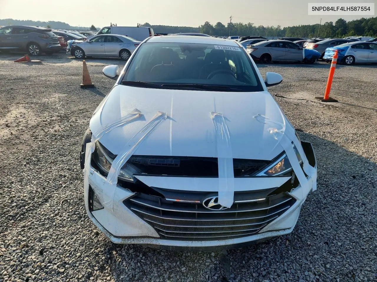 2020 Hyundai Elantra Value Edition VIN: 5NPD84LF4LH587554 Lot: 61302216