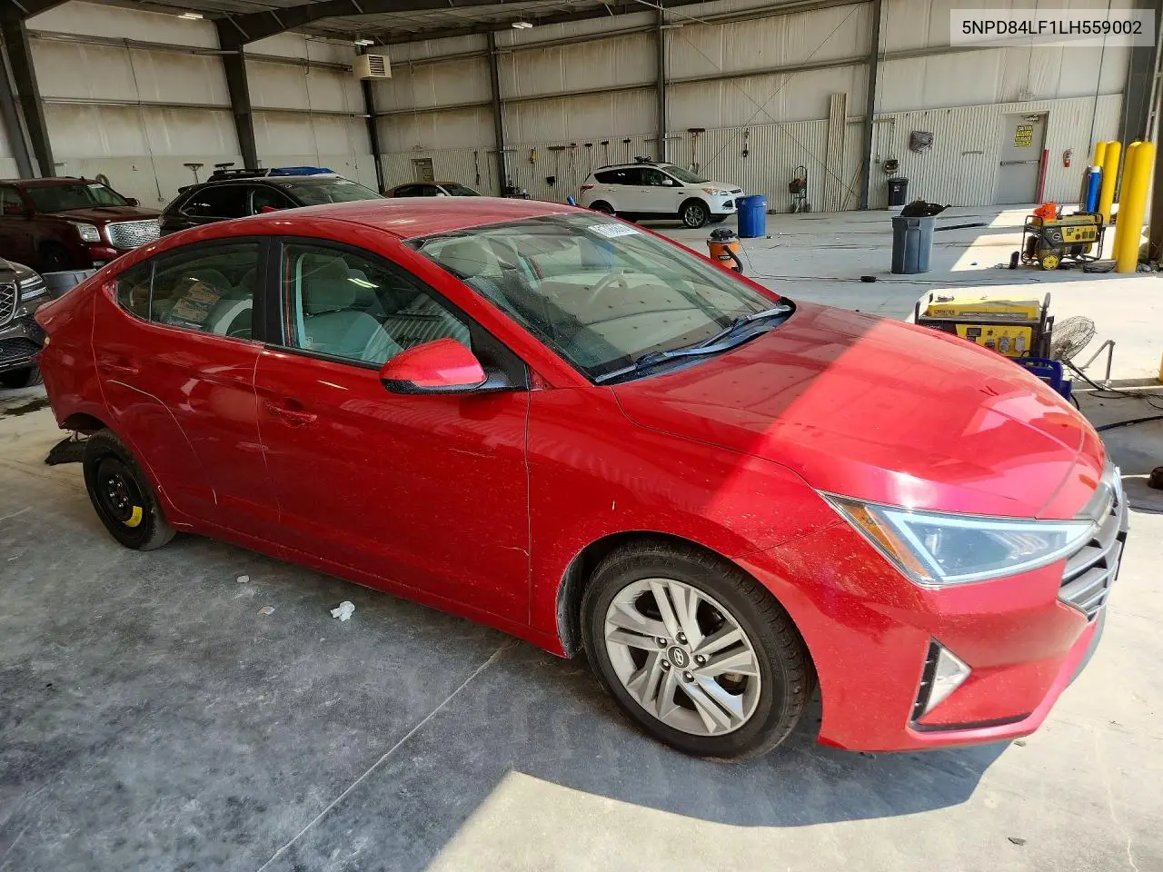 2020 Hyundai Elantra Sel VIN: 5NPD84LF1LH559002 Lot: 61783876