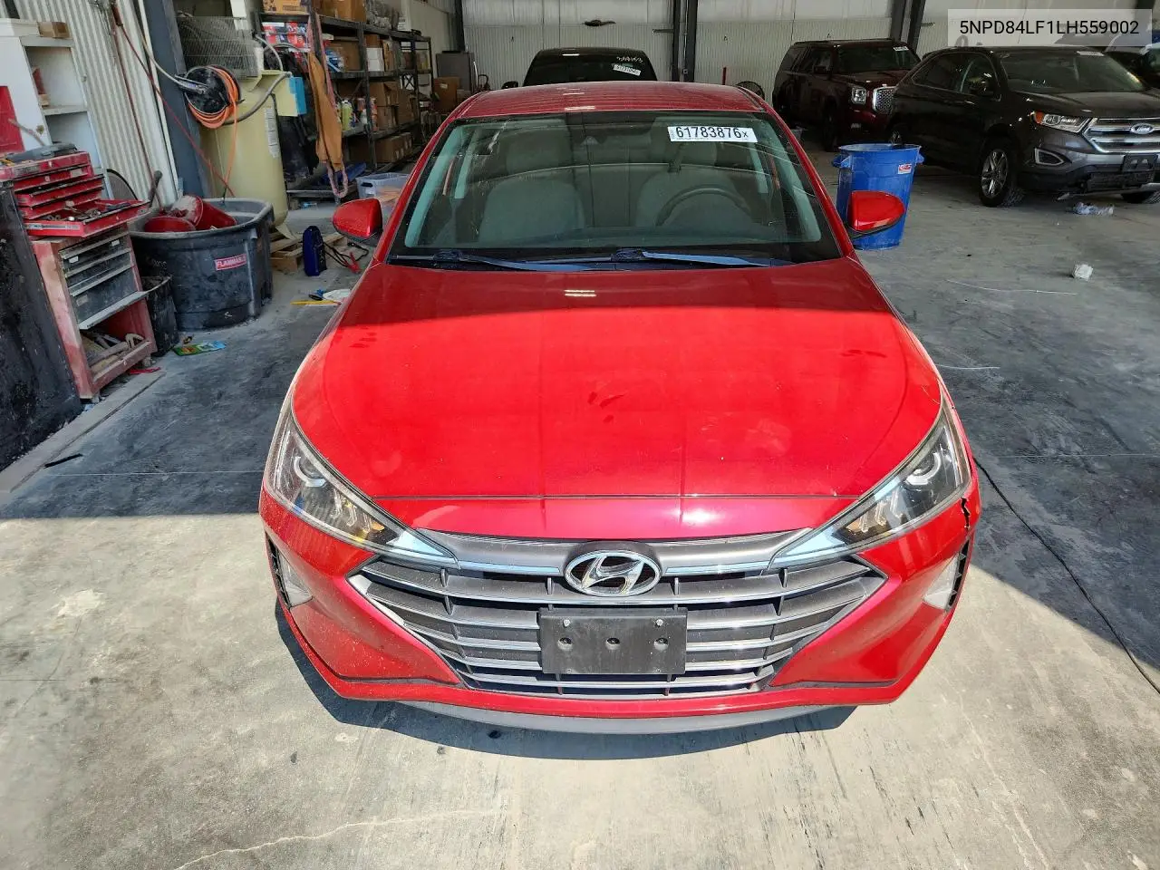 2020 Hyundai Elantra Sel VIN: 5NPD84LF1LH559002 Lot: 61783876