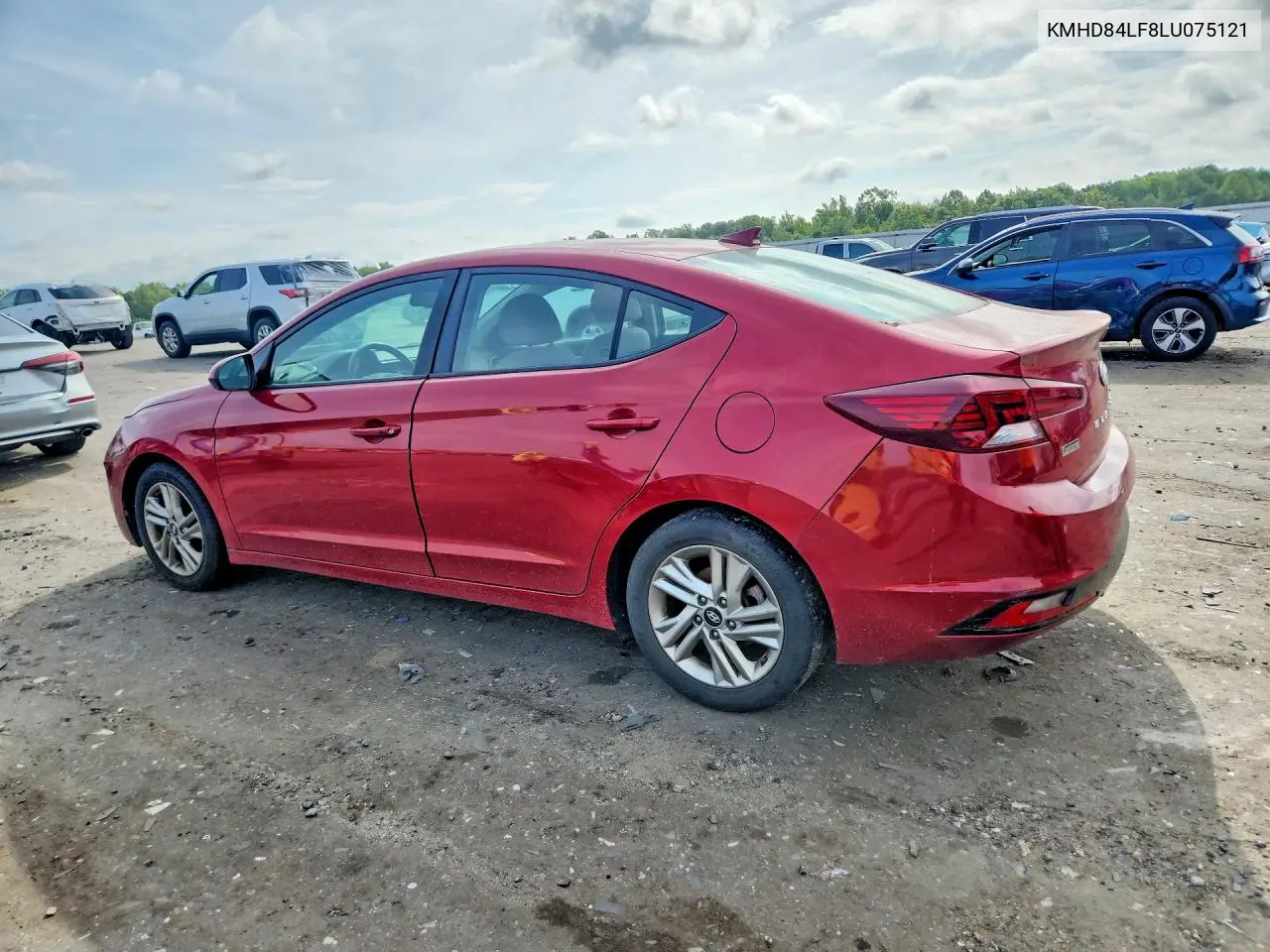 2020 Hyundai Elantra Value Edition VIN: KMHD84LF8LU075121 Lot: 61801326