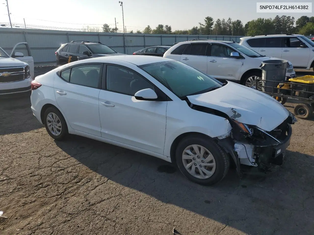 5NPD74LF2LH614382 2020 Hyundai Elantra Se