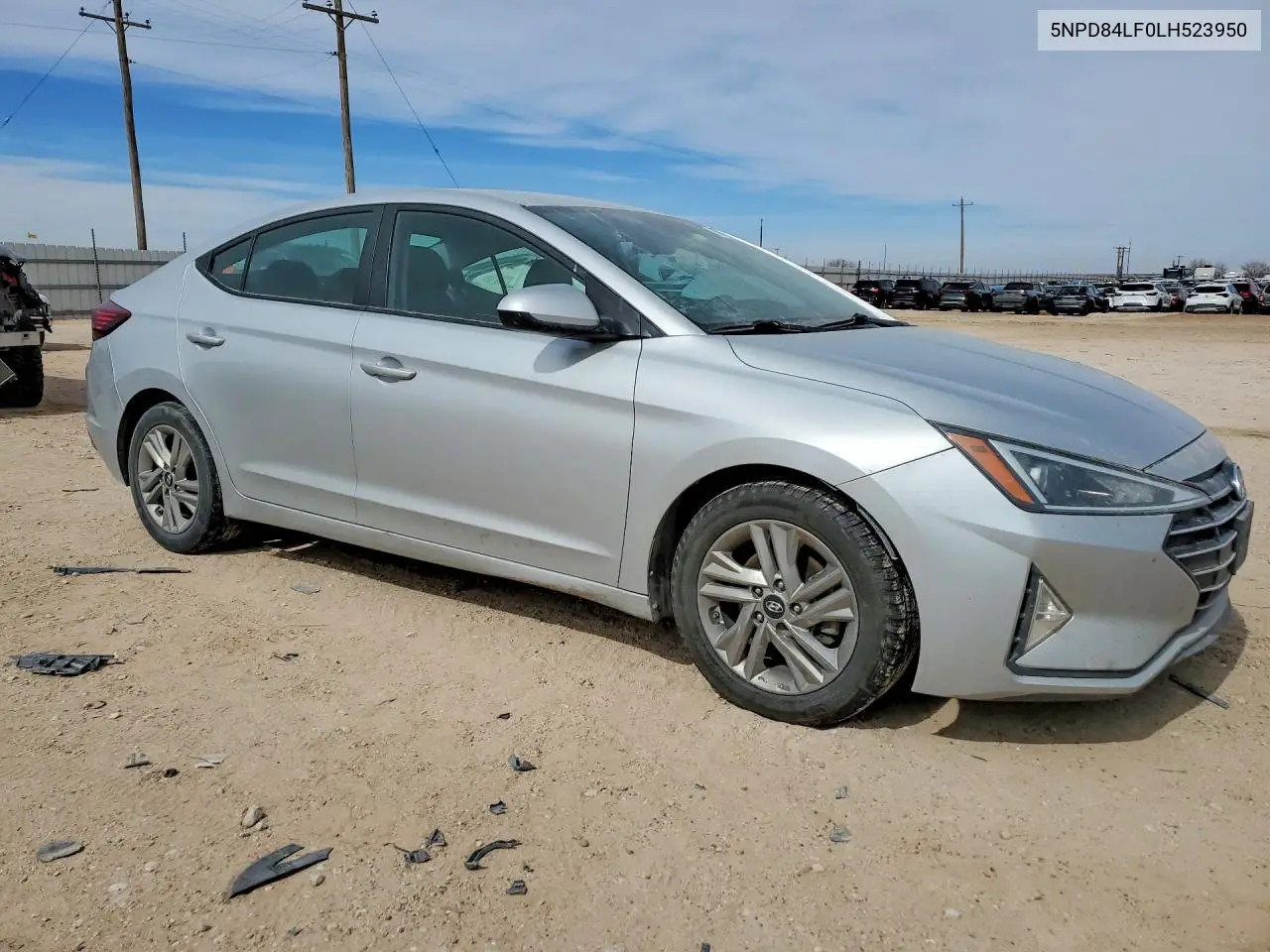 5NPD84LF0LH523950 2020 Hyundai Elantra Sel