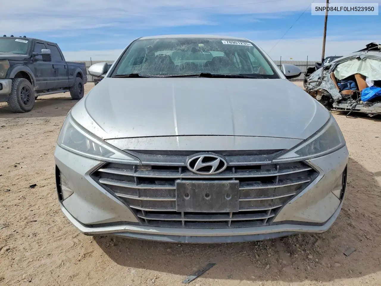 5NPD84LF0LH523950 2020 Hyundai Elantra Sel