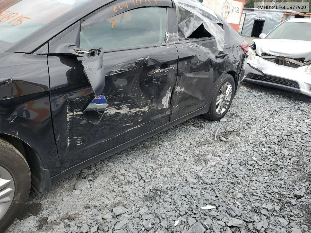 KMHD84LF6LU977900 2020 Hyundai Elantra Sel