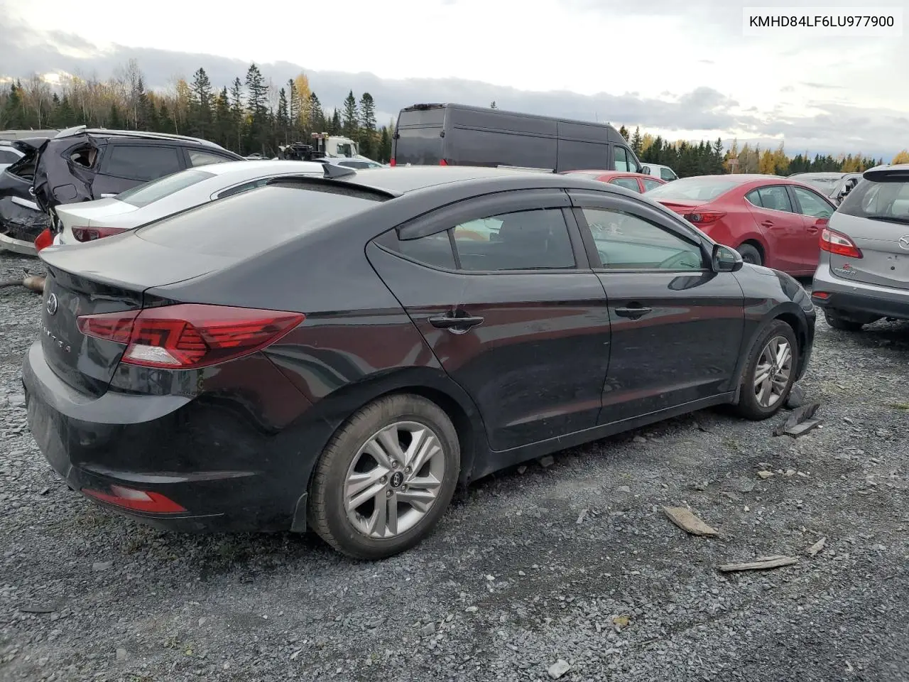 KMHD84LF6LU977900 2020 Hyundai Elantra Sel