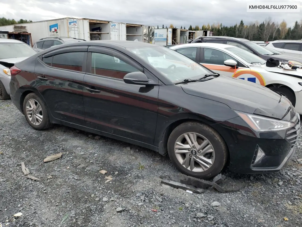 KMHD84LF6LU977900 2020 Hyundai Elantra Sel