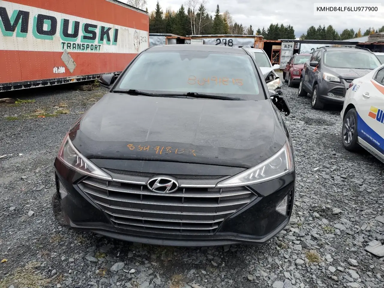 KMHD84LF6LU977900 2020 Hyundai Elantra Sel