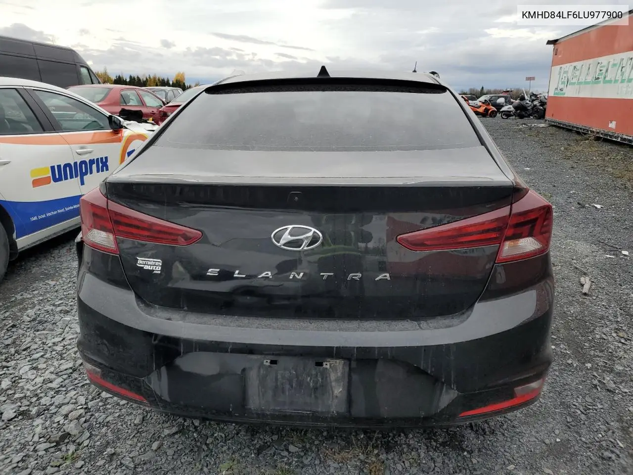 KMHD84LF6LU977900 2020 Hyundai Elantra Sel