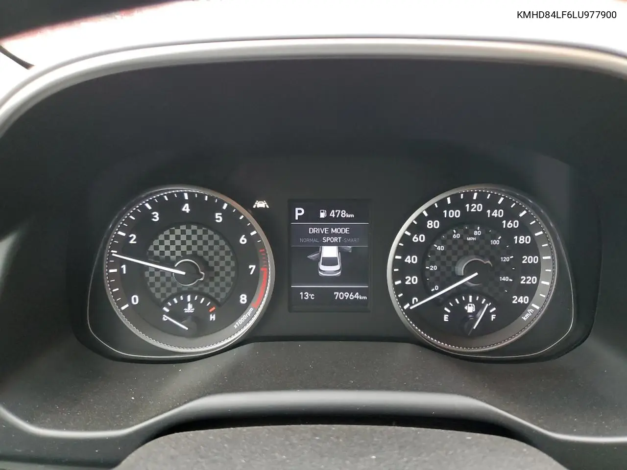 KMHD84LF6LU977900 2020 Hyundai Elantra Sel