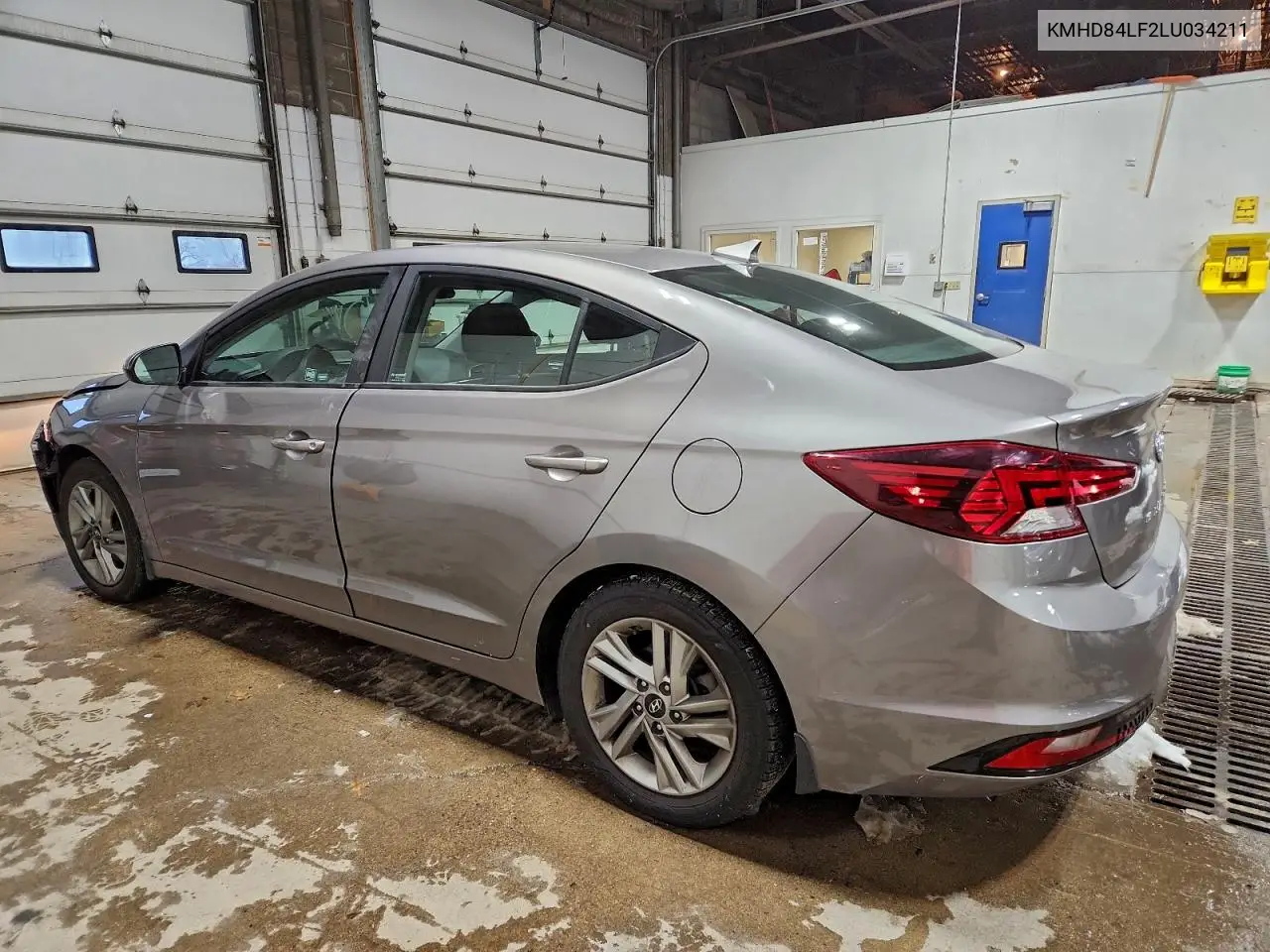 KMHD84LF2LU034211 2020 Hyundai Elantra Sel