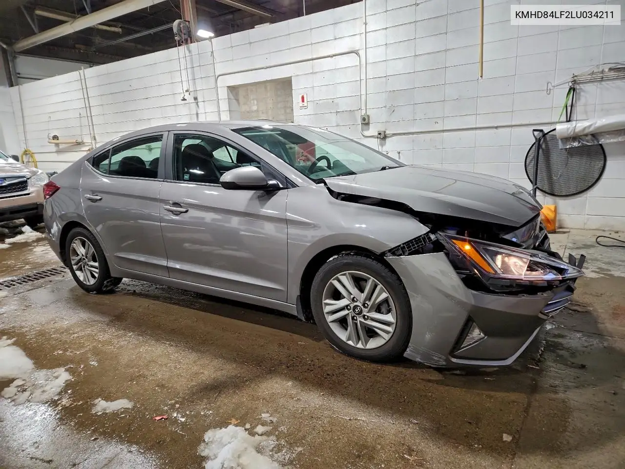 KMHD84LF2LU034211 2020 Hyundai Elantra Sel