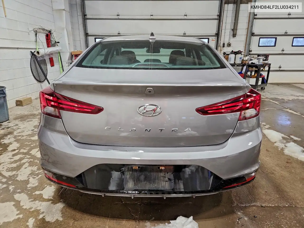 KMHD84LF2LU034211 2020 Hyundai Elantra Sel