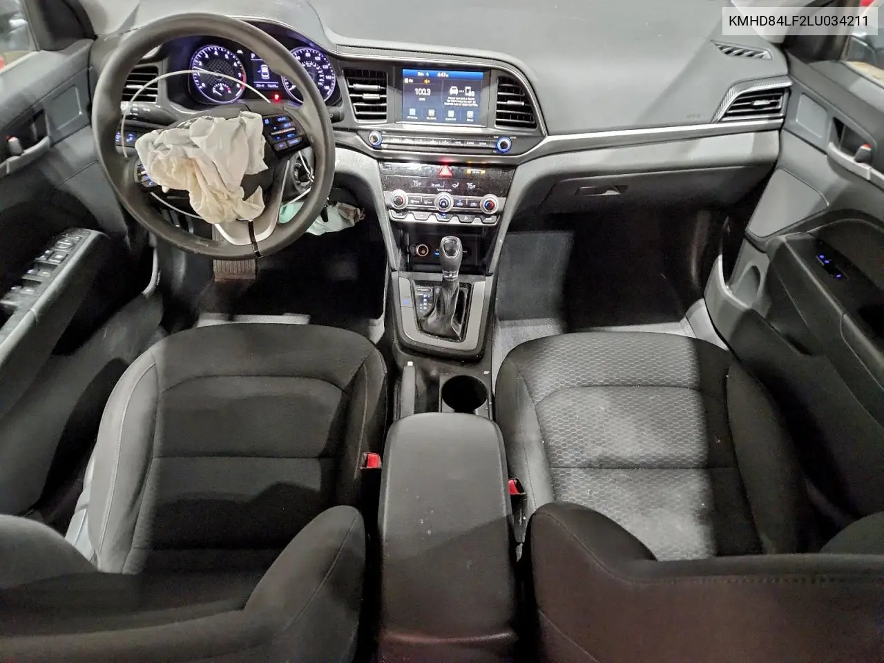 KMHD84LF2LU034211 2020 Hyundai Elantra Sel