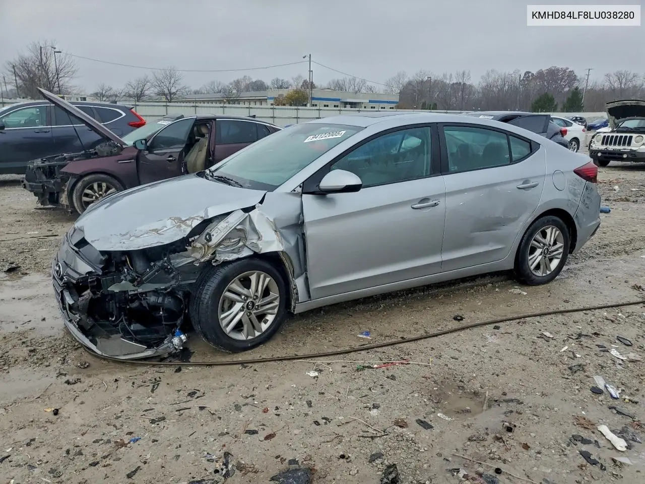 KMHD84LF8LU038280 2020 Hyundai Elantra Value Edition