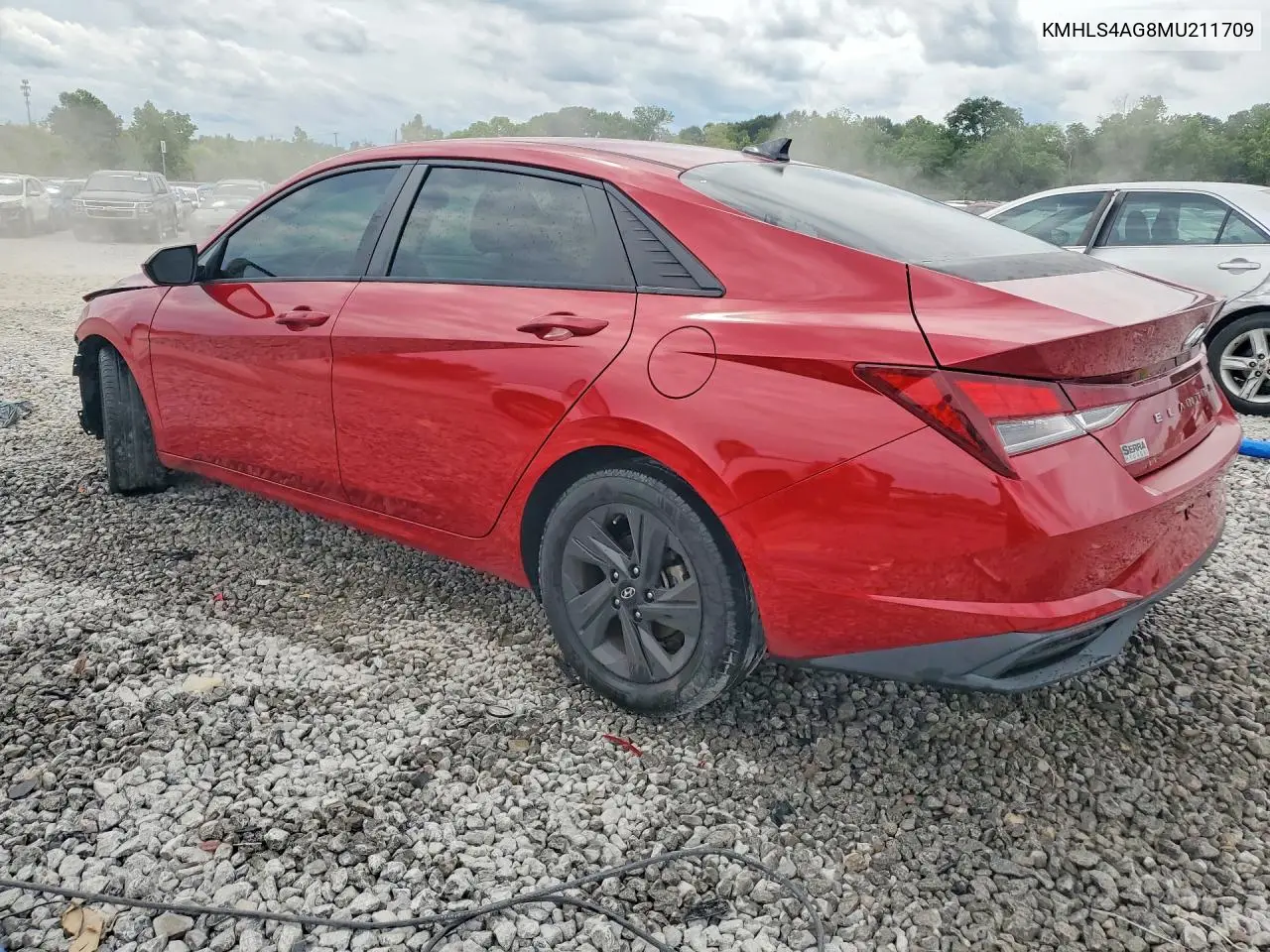 2021 Hyundai Elantra Sel VIN: KMHLS4AG8MU211709 Lot: 56361466