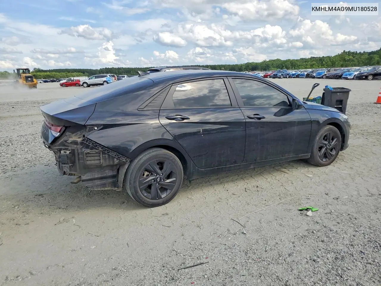 2021 Hyundai Elantra Sel VIN: KMHLM4AG9MU180528 Lot: 61007746