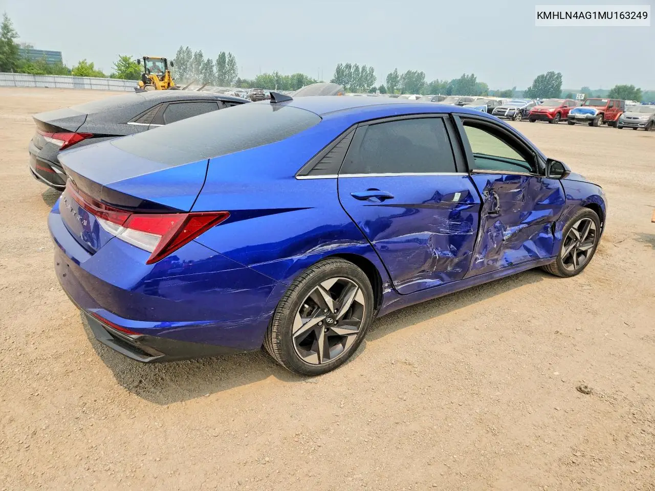 2021 Hyundai Elantra Sel VIN: KMHLN4AG1MU163249 Lot: 61512776