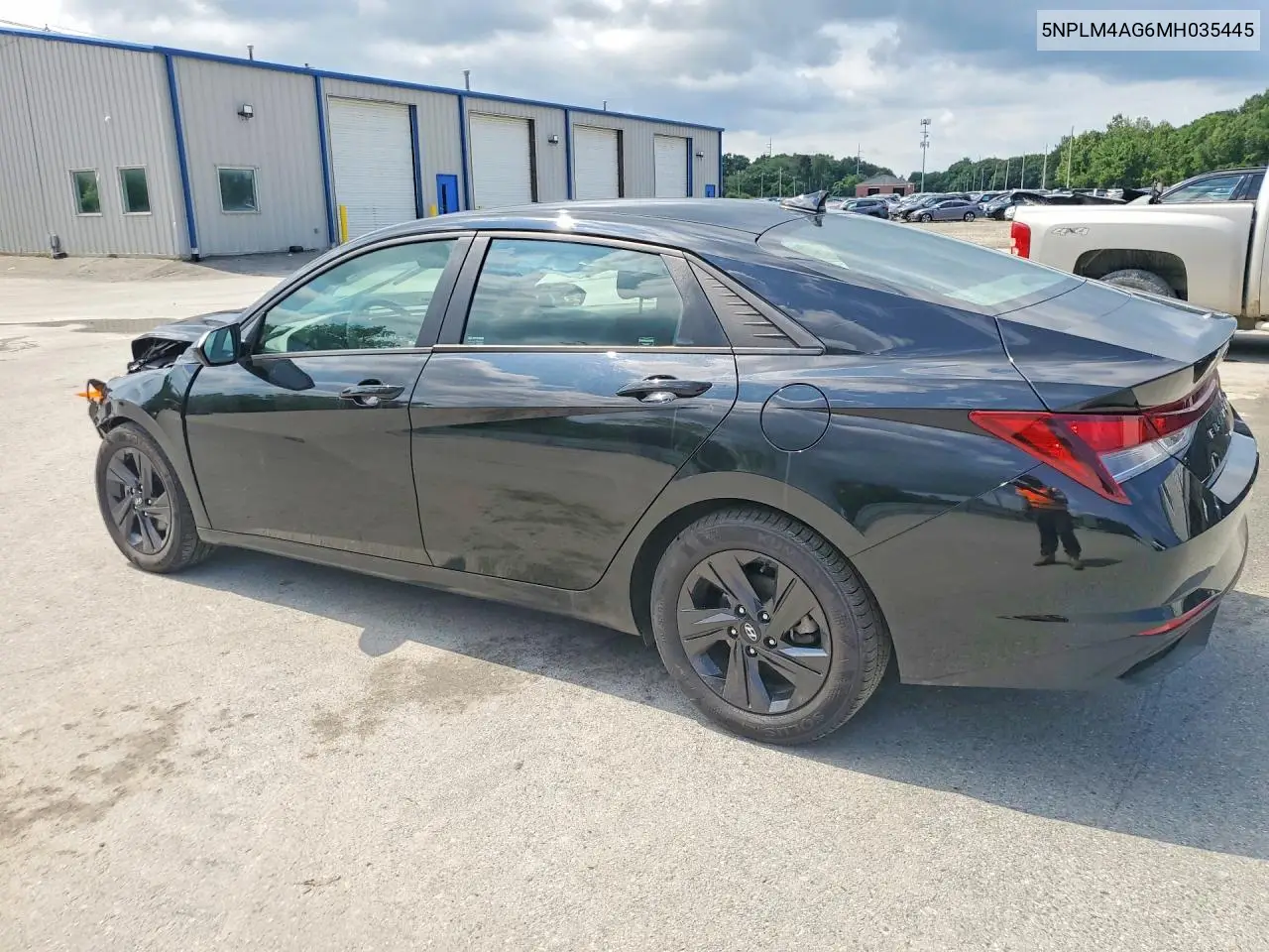 2021 Hyundai Elantra Sel VIN: 5NPLM4AG6MH035445 Lot: 61750356