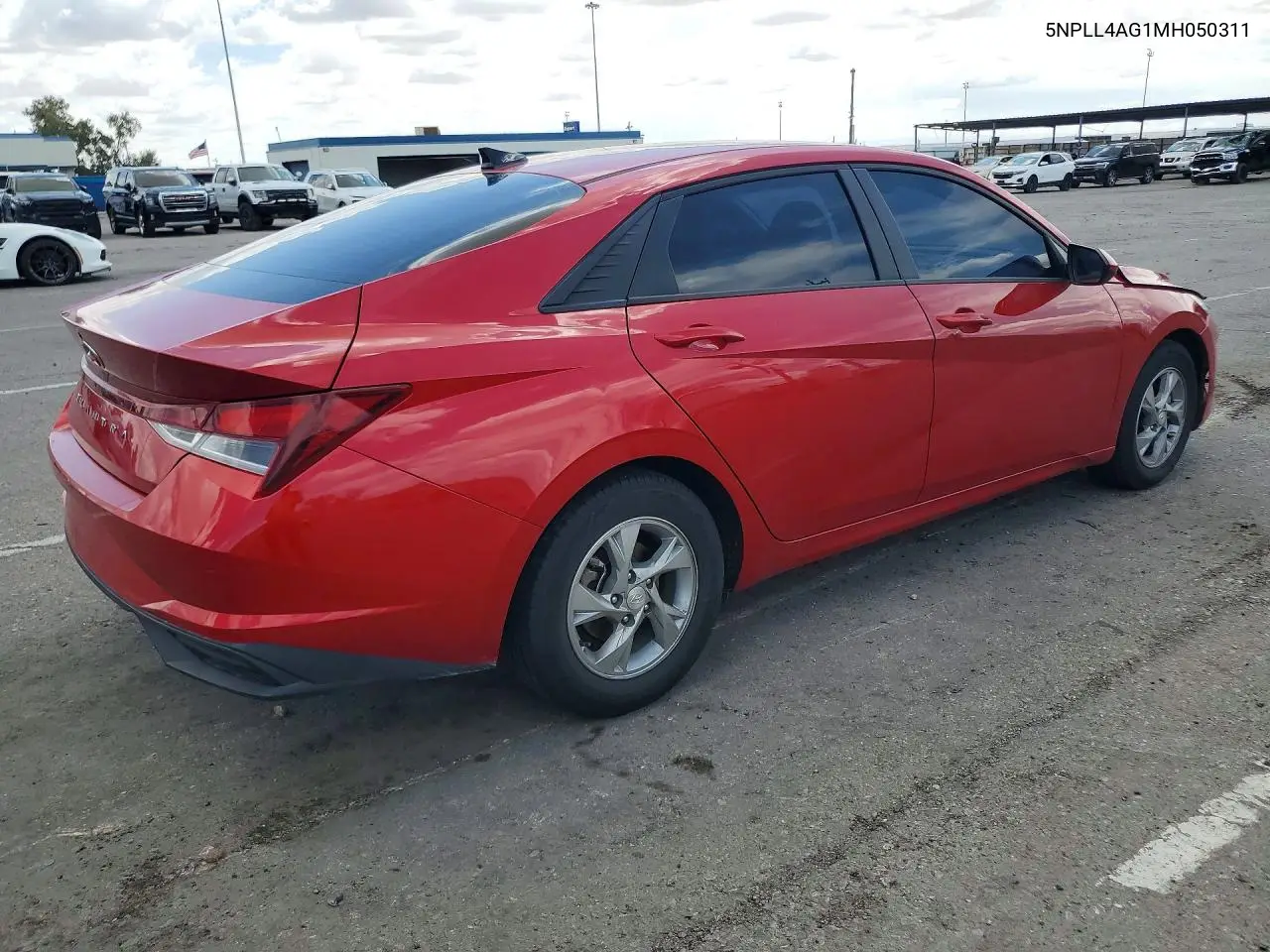 2021 Hyundai Elantra Se VIN: 5NPLL4AG1MH050311 Lot: 61938106