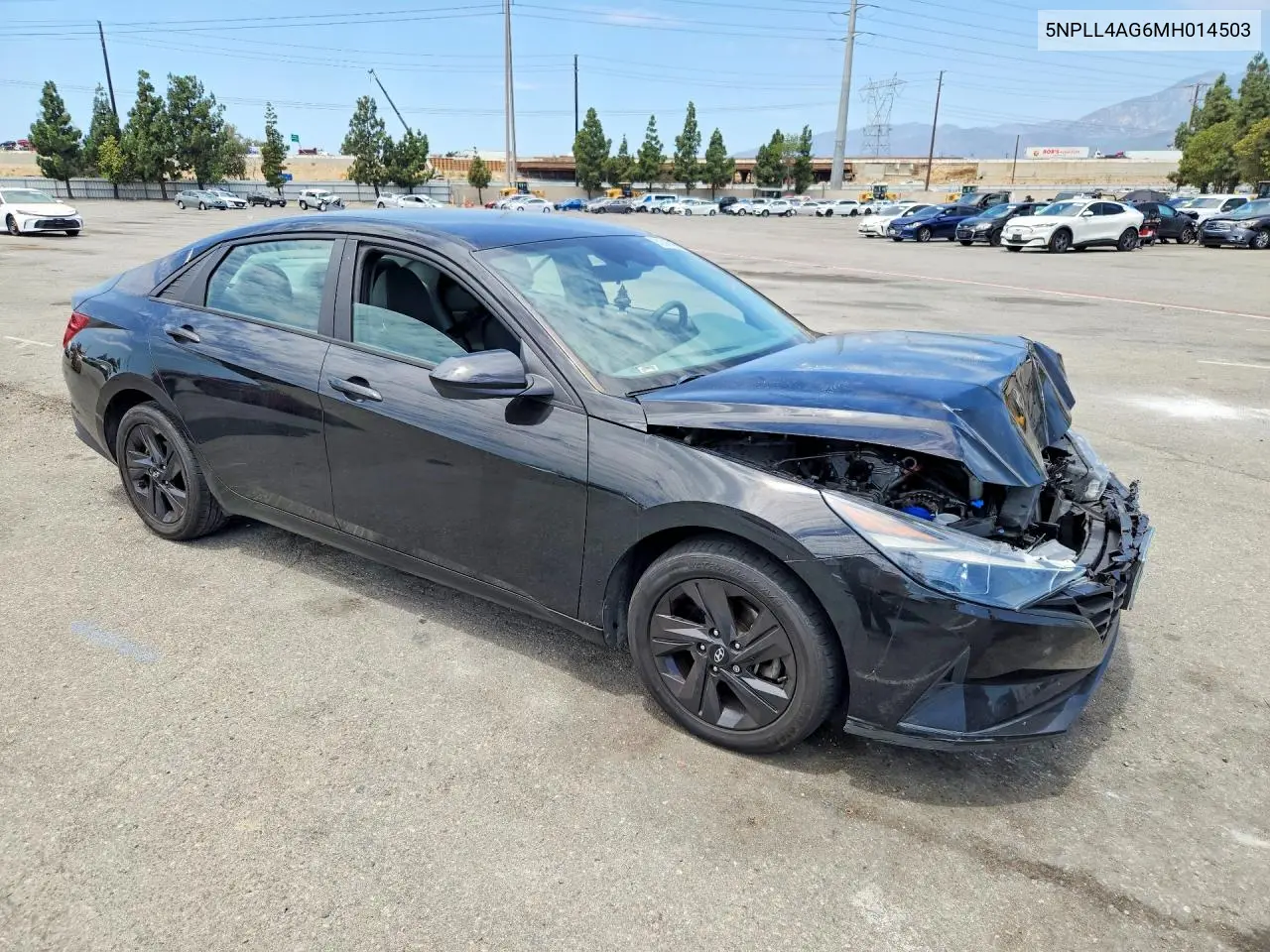 2021 Hyundai Elantra Se VIN: 5NPLL4AG6MH014503 Lot: 62045806