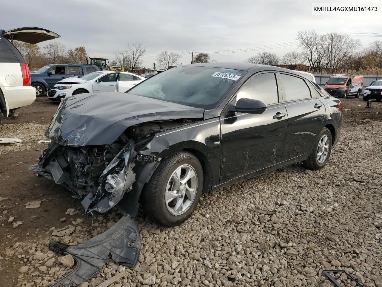 KMHLL4AGXMU161473 2021 Hyundai Elantra Se