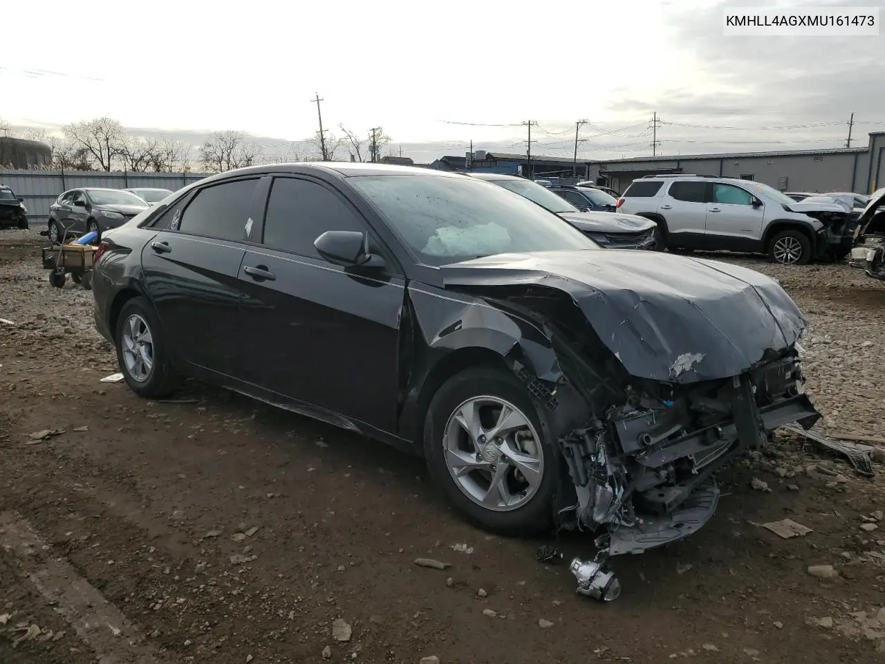 KMHLL4AGXMU161473 2021 Hyundai Elantra Se